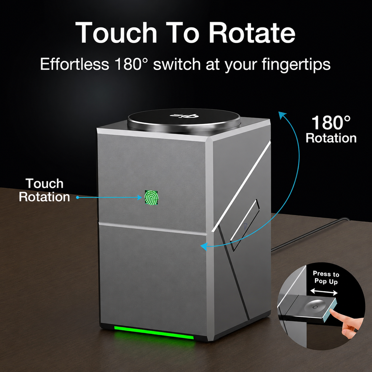 Premium 3-in-1 Qi2 Magnetic Wireless Charging Station