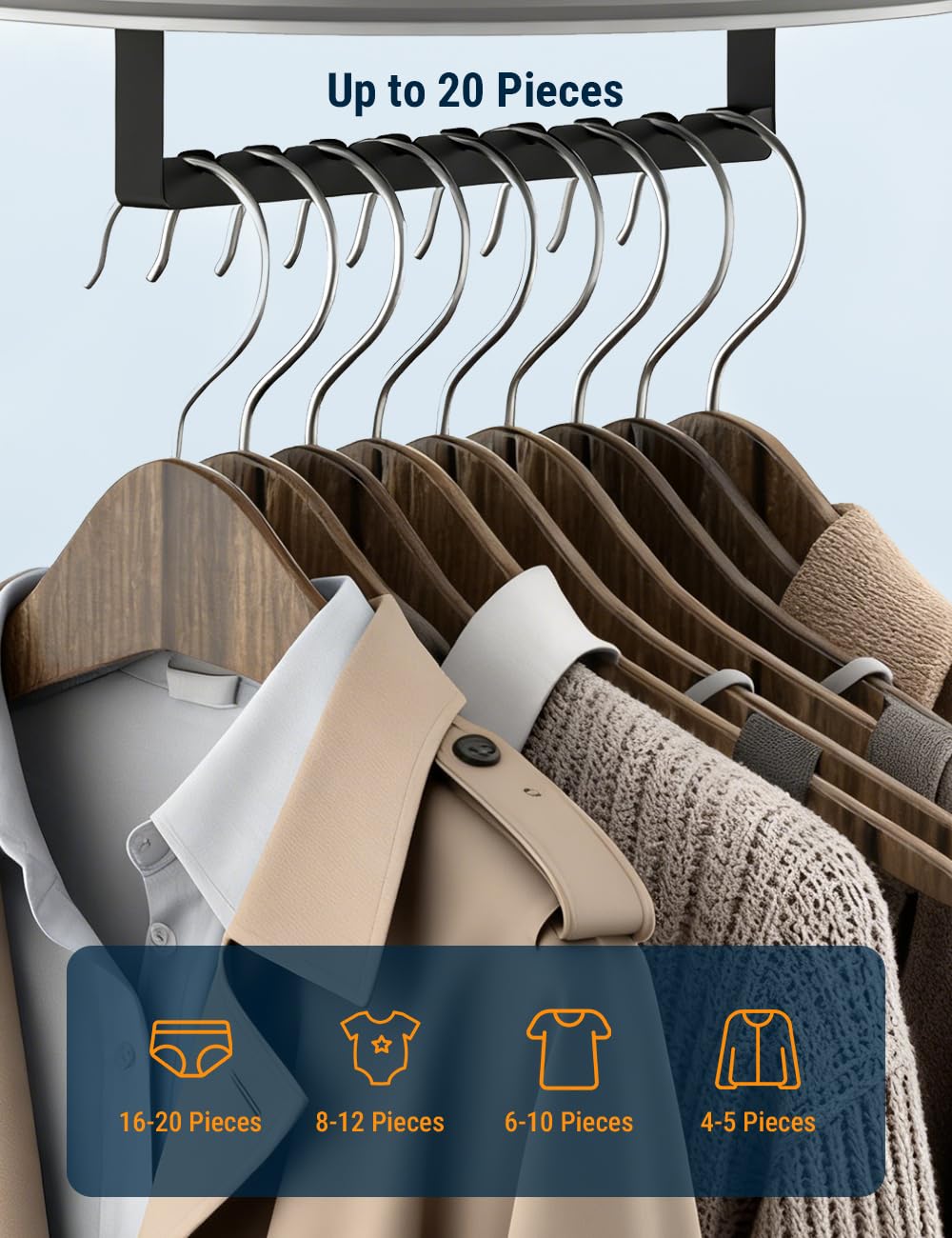 Premium Portable Electric Clothes Dryer Wardrobe with Smart Digital Control