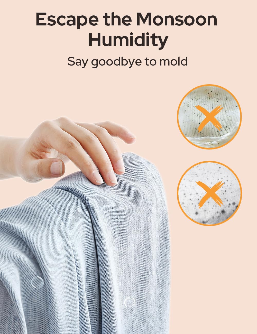 Premium Portable Electric Clothes Dryer Wardrobe with Smart Digital Control