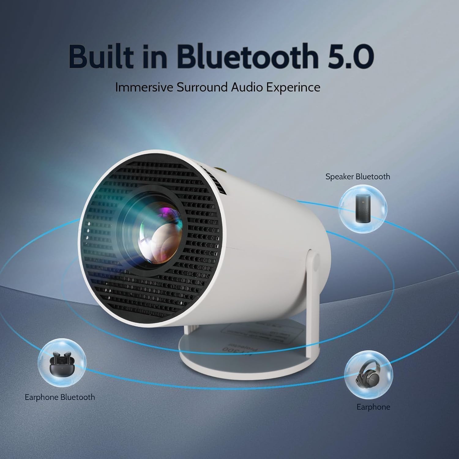 4k Portable Mini Projector