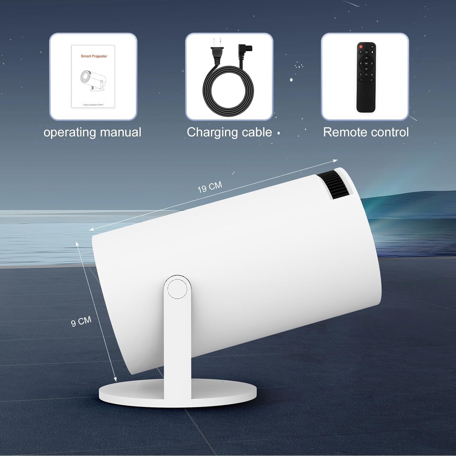 4k Portable Mini Projector