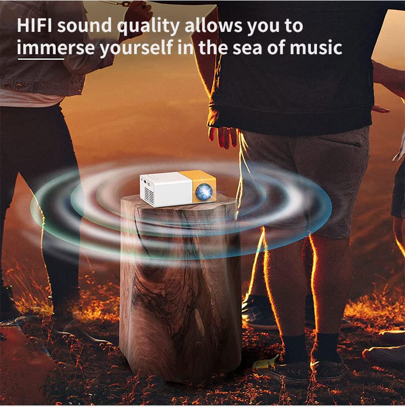 Mini Portable HD Projector – Smart Home Theater & Entertainment Device