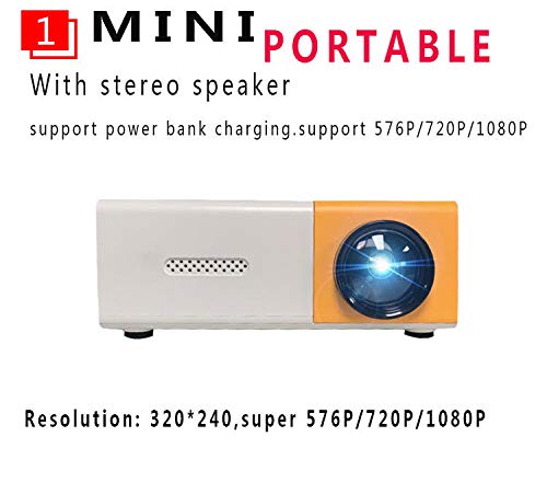 Mini Portable HD Projector – Smart Home Theater & Entertainment Device