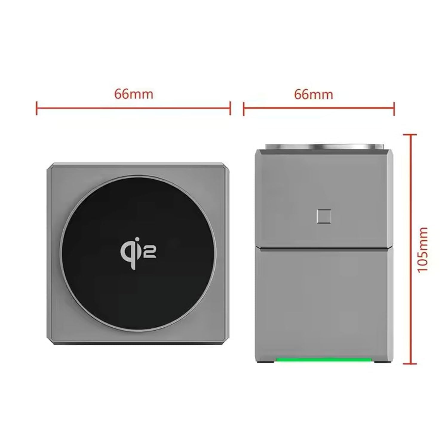 Premium 3-in-1 Qi2 Magnetic Wireless Charging Station
